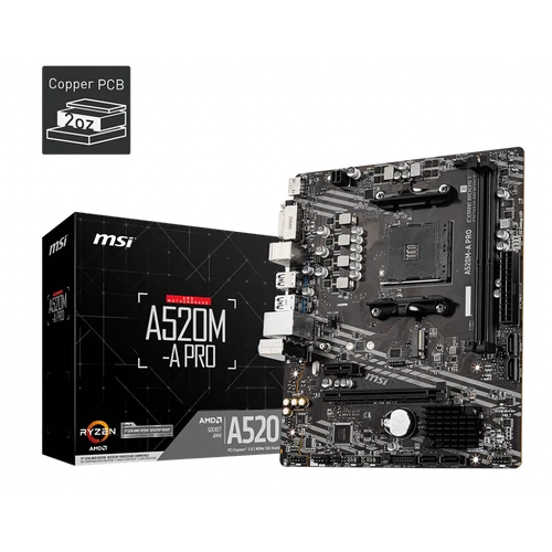 MSI A520M-A PRO alaplap