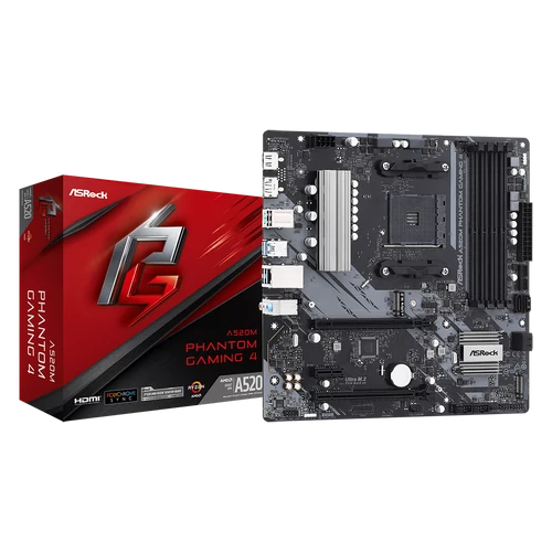 ASRock sAM4 A520M PHANTOM GAMING 4 alaplap