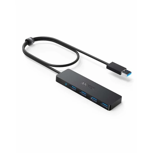 ANKER Ultra Sim Data USB 3.0 HUB, 4 port, fekete - A7516016