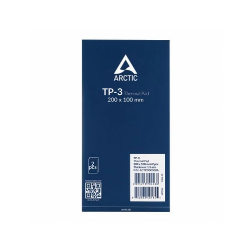 ARCTIC COOLING Hővezető lap TP-3 200x100mm, 1.5mm (2-PACK) ARTIC Cooling