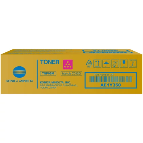 Konica-Minolta TNP92M Toner Magenta 4.000 oldalra Konica Minolta