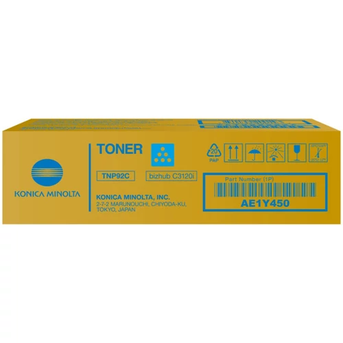 Konica-Minolta TNP92C Toner Cyan 4.000 oldalra Konica Minolta