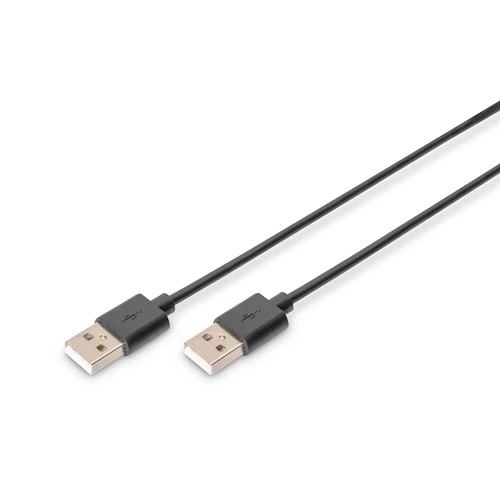 USB CONNECTION CABLE TYPE A M/M 1.8M USB 2.0 COMPATIBLE UL BL