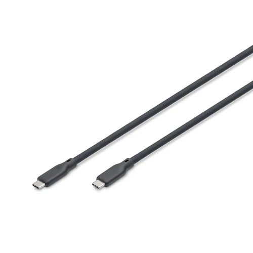 1M USB-C CABLE 10GBPS BLACK SILICON USB 3.2 GEN210G4K100W