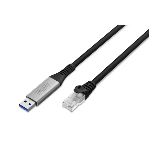 USB-A TO RJ45 1GBIT/S 5M USB-A - RJ45 CAT 6A S/FTP LSZH