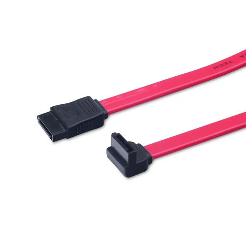 SATA CONNECTION CABLE L-TYPE F/F 0.5M 90 L-ANGLED - STRAIGHT