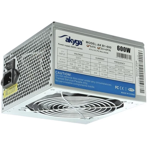 Akyga Basic 600W 12CM OEM tápegység