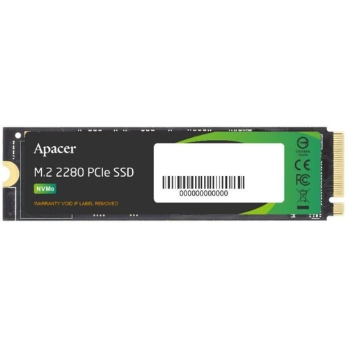 Apacer AS2280P4U 256GB M.2. NVMe SSD