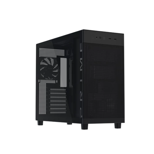 ASUS Ház Prime AP303, Tápegység nélkül, Fekete, Üvegfalú ASUS PER