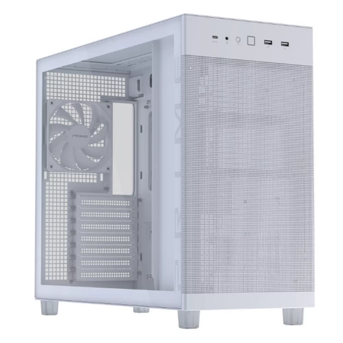 ASUS Ház Prime AP303, Tápegység nélkül, Fehér, Üvegfalú ASUS PER