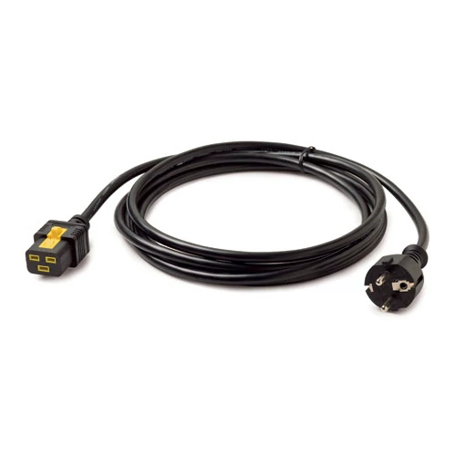 POWER CORD LOCKING C19 TO CEE/7 SCHUKO 3.0M