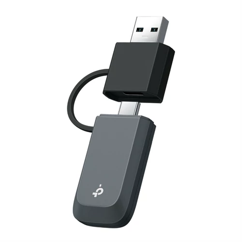 TP-LINK Wireless USB Adapter Dual Band BE3600 + USB-C Adapter, ARCHER TBE230U TP-Link