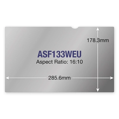 TARGUS Betekintésvédő fólia ASF133WEU, Privacy Screen 13.3"W (16:10) Targus