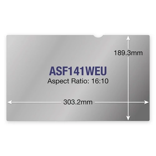 TARGUS Betekintésvédő fólia ASF141WEU, Privacy Screen 14.1"W (16:10) Targus