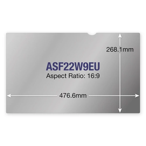 TARGUS Betekintésvédő fólia ASF22W9EU, Privacy Screen 22"W (16:9) Targus