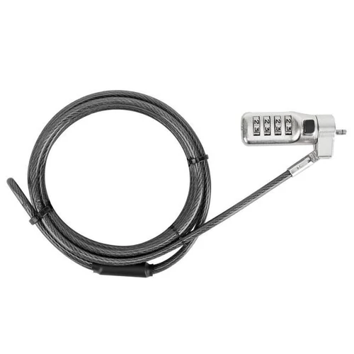 TARGUS Biztonsági zár ASP86RGL, DEFCON® 3-in-1 Resettable Combination Cable Lock Targus