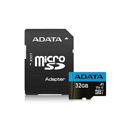 ADATA 32GB SD micro Premier (SDHC Class 10 UHS-I) (AUSDH32GUICL10A1-RA1) memória