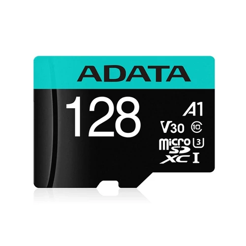 ADATA Memóriakártya MicroSDXC 128GB + Adapter UHS-I V30S (100 / 85) ADATA