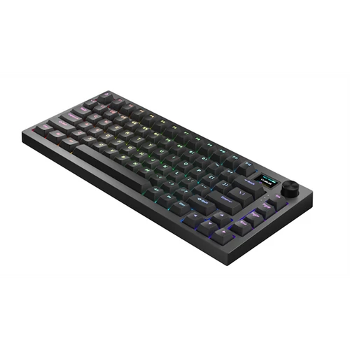 AVAX Vezetékes / Vezeték Nélküli Billentyűzet GM02 PRO USB, Fekete, Mechanikus, Brown Switch, HUN AVAX
