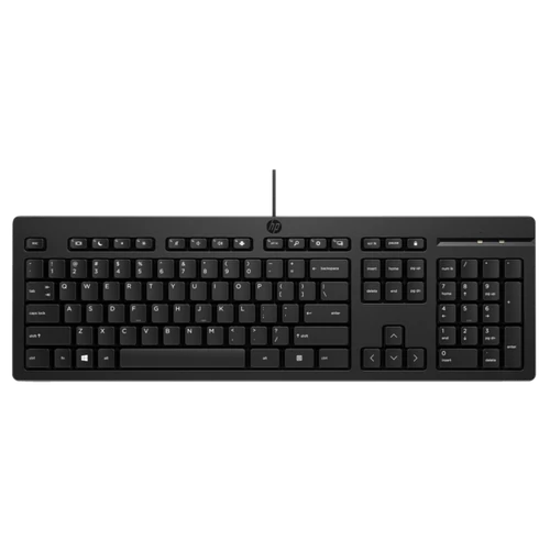 HP vezetékes billentyűzet 125 G2 - fekete HP BPS ATTACH