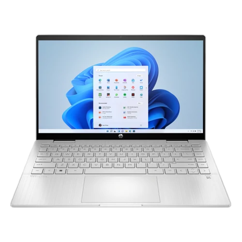 HP Pavilion x360 14-ek2001nh 14" FHD IPS 300cd Touch, Core 5-120U 1.4GHz, 16GB, 512GB SSD, Win 11, ezüst HP CPS