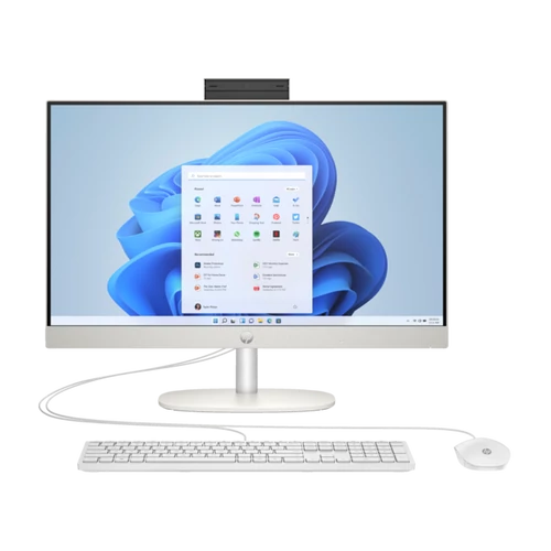 HP AIO 24-cr0008nn 23.8" FHD AG IPS, Core i3-N300 2.4GHz, 8GB, 512GB SSD, Win 11, fehér HP CPS