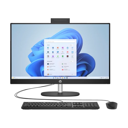 HP AIO 27-cr0008nn 27" FHD AG IPS 300d, Core i3-N300 2.4GHz, 8GB, 512GB SSD, Win 11, fekete HP CPS