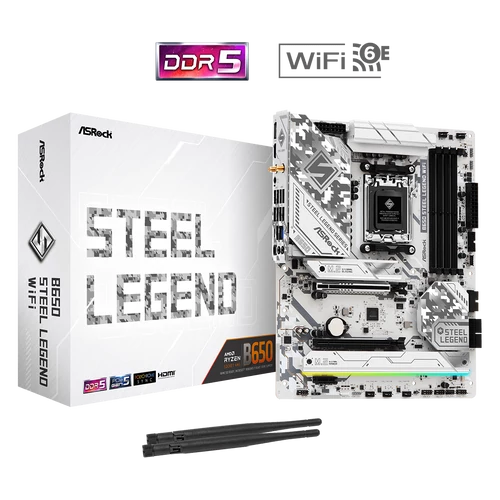 ASRock sAM5 B650 STEEL LEGEND WIFI alaplap