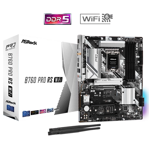 ASRock LGA1700 B760 PRO RS WIFI alaplap