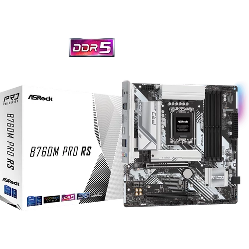 ASRock LGA1700 B760M PRO RS alaplap