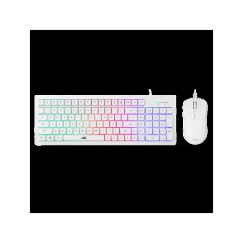BARACUDA BGC-011W ORCA-W gamer combo fehér billentyűzet (memb. ang.) + egér Baracuda