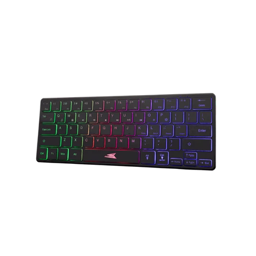 BARACUDA BGK-04141B-US SEAHORSE-B-US vezetékes gamer billentyűzet, angol, 64 gomb BARACUDA
