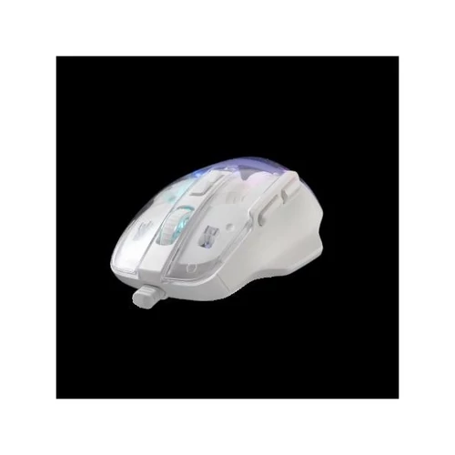 BARACUDA ANGLERFISH-W BC BGM-062W  gamer egér fehér/ 7200 dpi 7D , RGB Baracuda