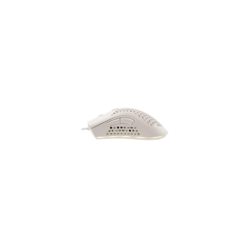 BARACUDA W029911 CORAL-W, BGM-032W gamer egér,6D, fehér, 12800 dpi Baracuda