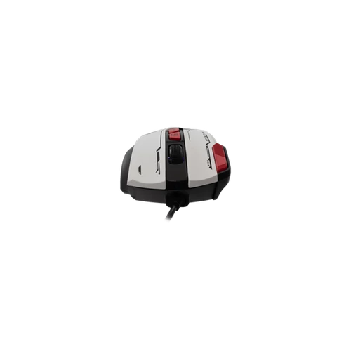 BARACUDA W029909 MANTA-W, BGM-042W gamer egér,8D, fehér, 12800 dpi Baracuda