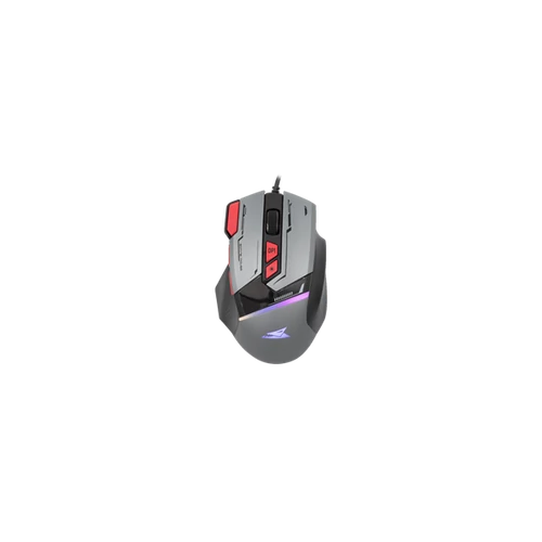 BARACUDA W029908 MANTA-G, BGM-047G gamer egér,8D, szürke, 12800 dpi Baracuda