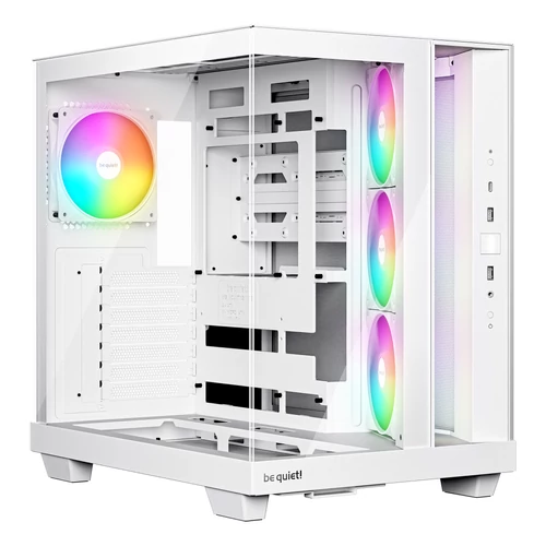 Be quiet! Light Base 500 LX Tempered Glass White