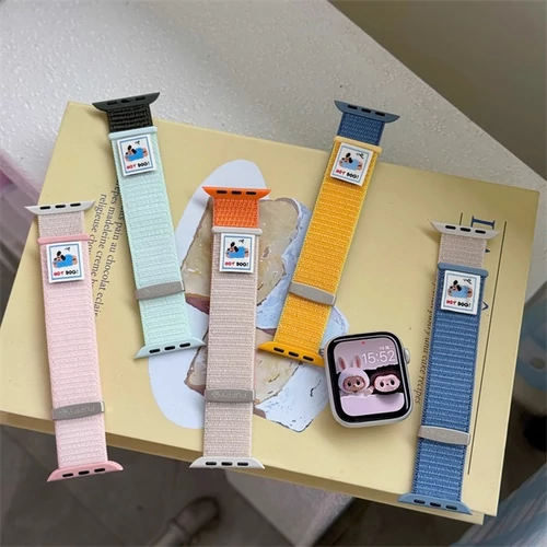 BLACKBIRD Szíj Iwatch készülékhez HOT DOG Világos barna Rózsaszín 38 / 40 / 41 / S1042 mm BlackBird