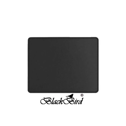 BLACKBIRD Egérpad Gamer NanoGlide  21x25cm 3mm vastag fekete varrott szegély BlackBird