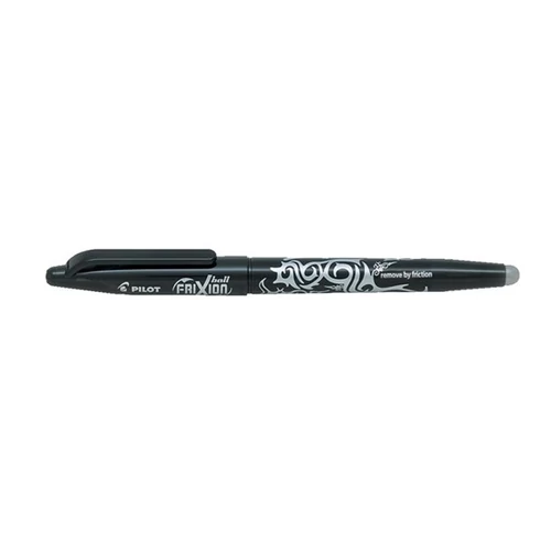 PILOT Rollertoll, 0,35 mm, törölhető,"Frixion Ball", fekete PILOT