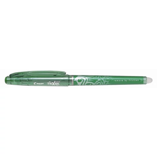 PILOT Rollertoll, 0,25 mm, tűhegyű, törölhető,"Frixion Point", zöld PILOT