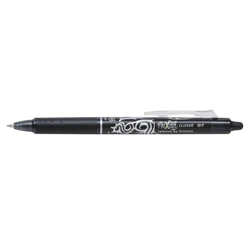 PILOT Rollertoll, 0,35 mm, törölhető,"Frixion Clicker", fekete PILOT