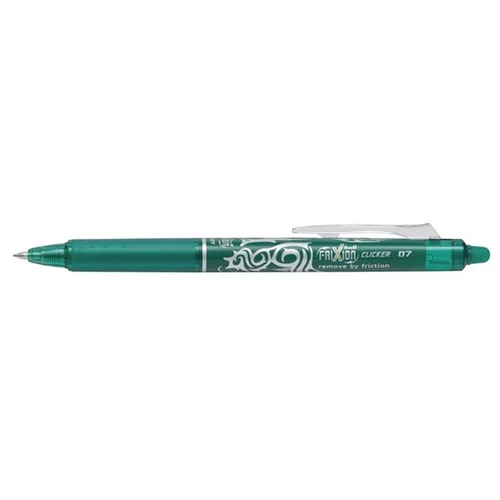 PILOT Rollertoll, 0,35 mm, törölhető,"Frixion Clicker", zöld PILOT