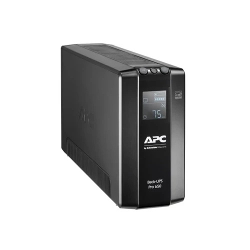 APC Back-UPS Pro BR650MI (6 outlets) 650VA LCD 230V LINE-INTERACTIVE szünetmentes tápegység, tiszta SIN, AVR