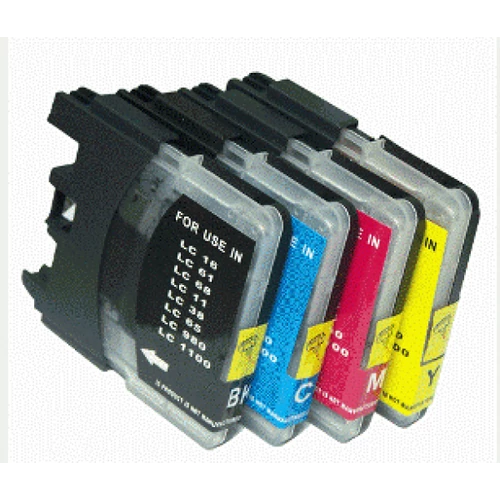 Utángyártott BROTHER LC980/LC985/LC1100 Patron Yellow  IK IK