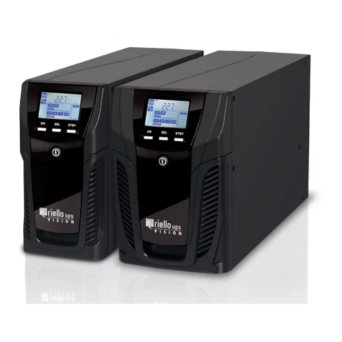 RIELLO szünetmentes tápegység, Vision VST 800, 800VA / 640W, 4x IEC C13, Line-interaktív ups, torony, USB RIELLO