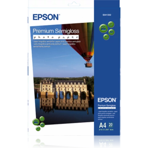 Epson A/4 Félfényes Fotópapír 20Lap 251g (Eredeti)