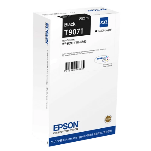 Epson T9071 Patron Black 10K /o/ Epson