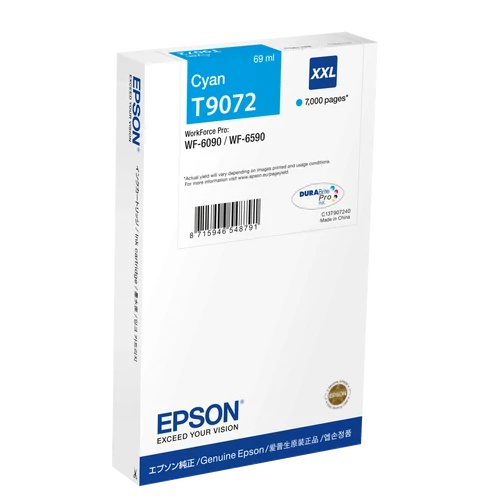 Epson T9072 Patron Cyan 7K /o/ Epson