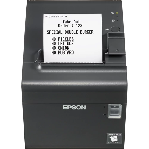 Epson TM-L90LF (682) mono hőpapíros védőfólia nélküli címke nyomtató